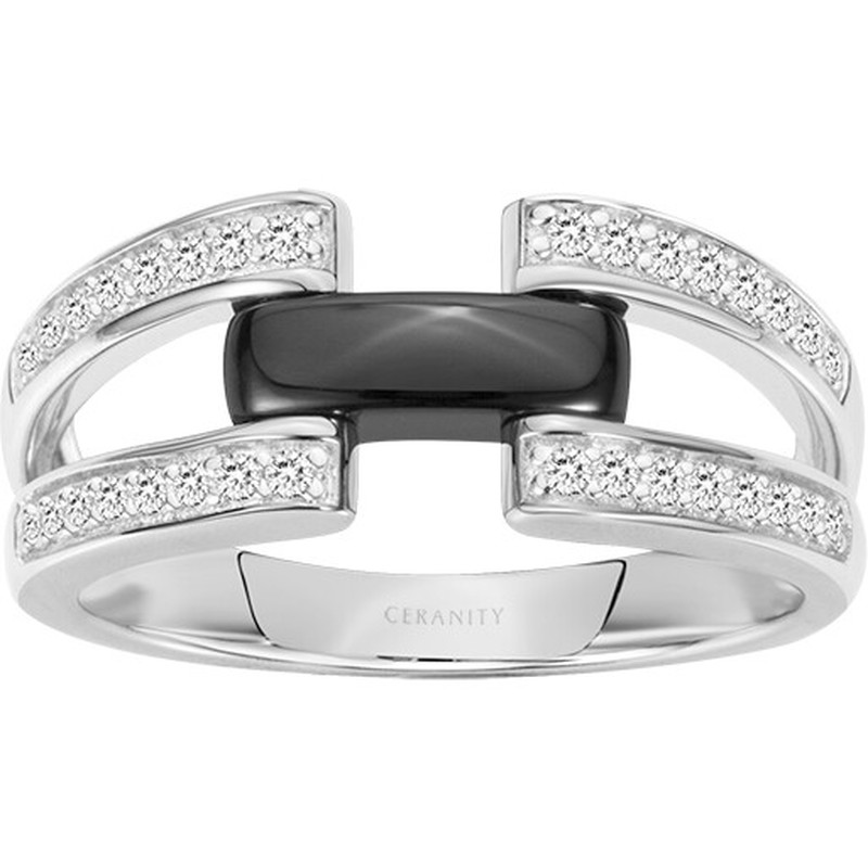 Bague Basalte Phebus Femme en Argent