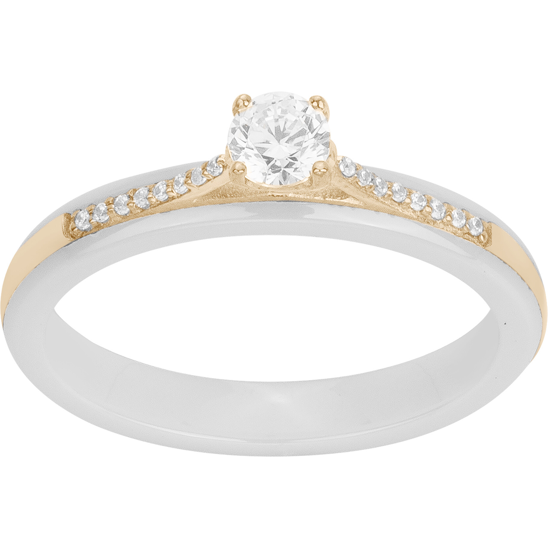 Bague Soleil Phebus Femme en Plaqué Or