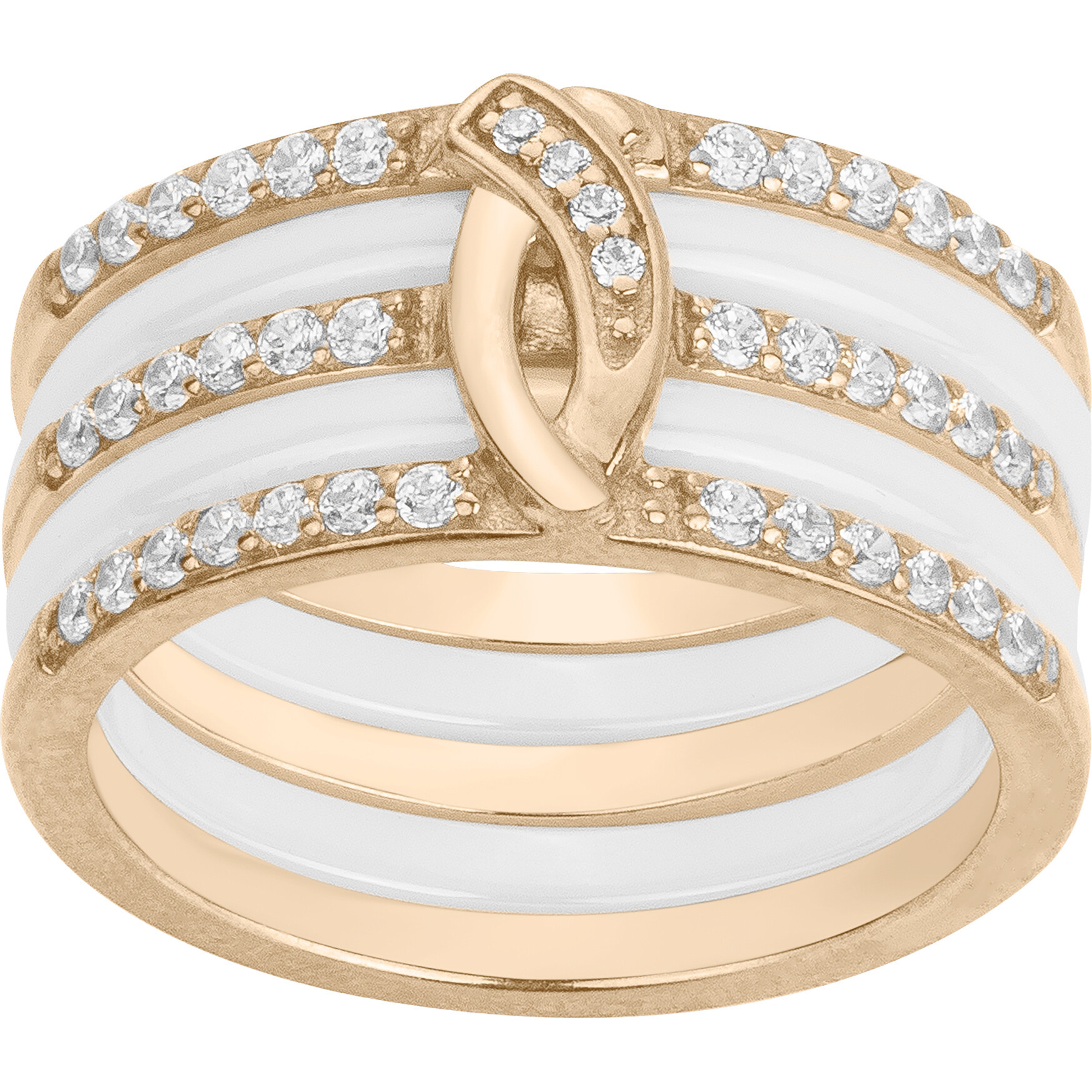 Bague Essence Phebus Femme en Plaqué Or