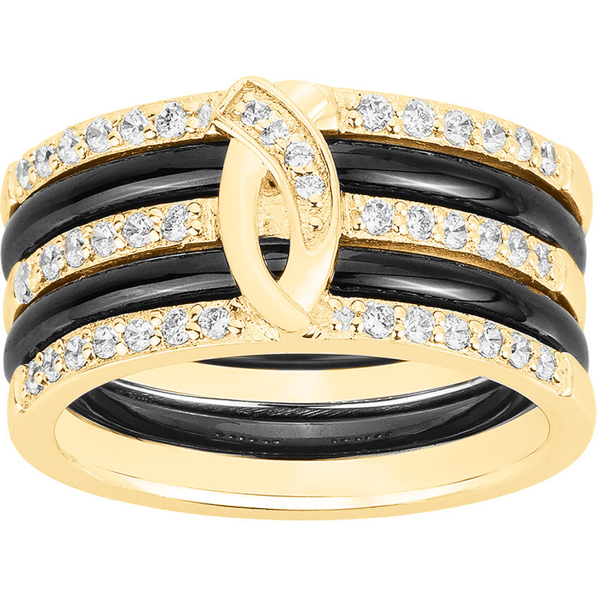 Bague Essence Phebus Femme en Plaqué Or