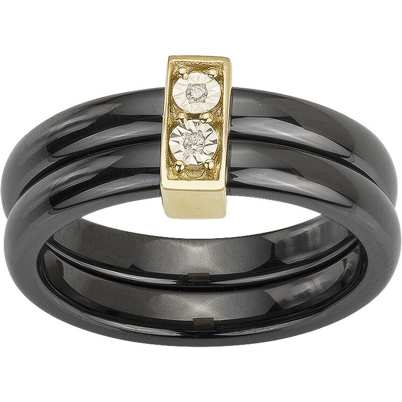 Bague Reflet Phebus Femme en Plaqué Or