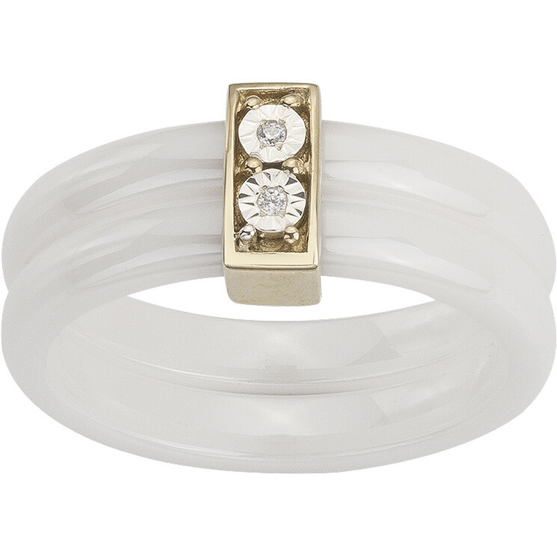 Bague Reflet Phebus Femme en Plaqué Or