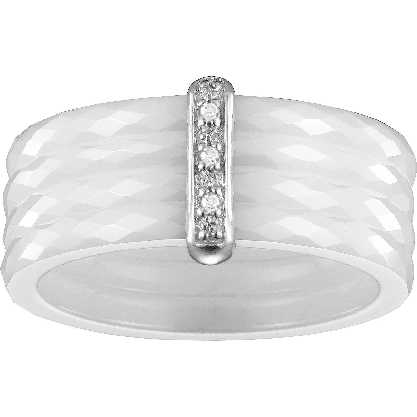 Bague Ébène Phebus Femme en Argent
