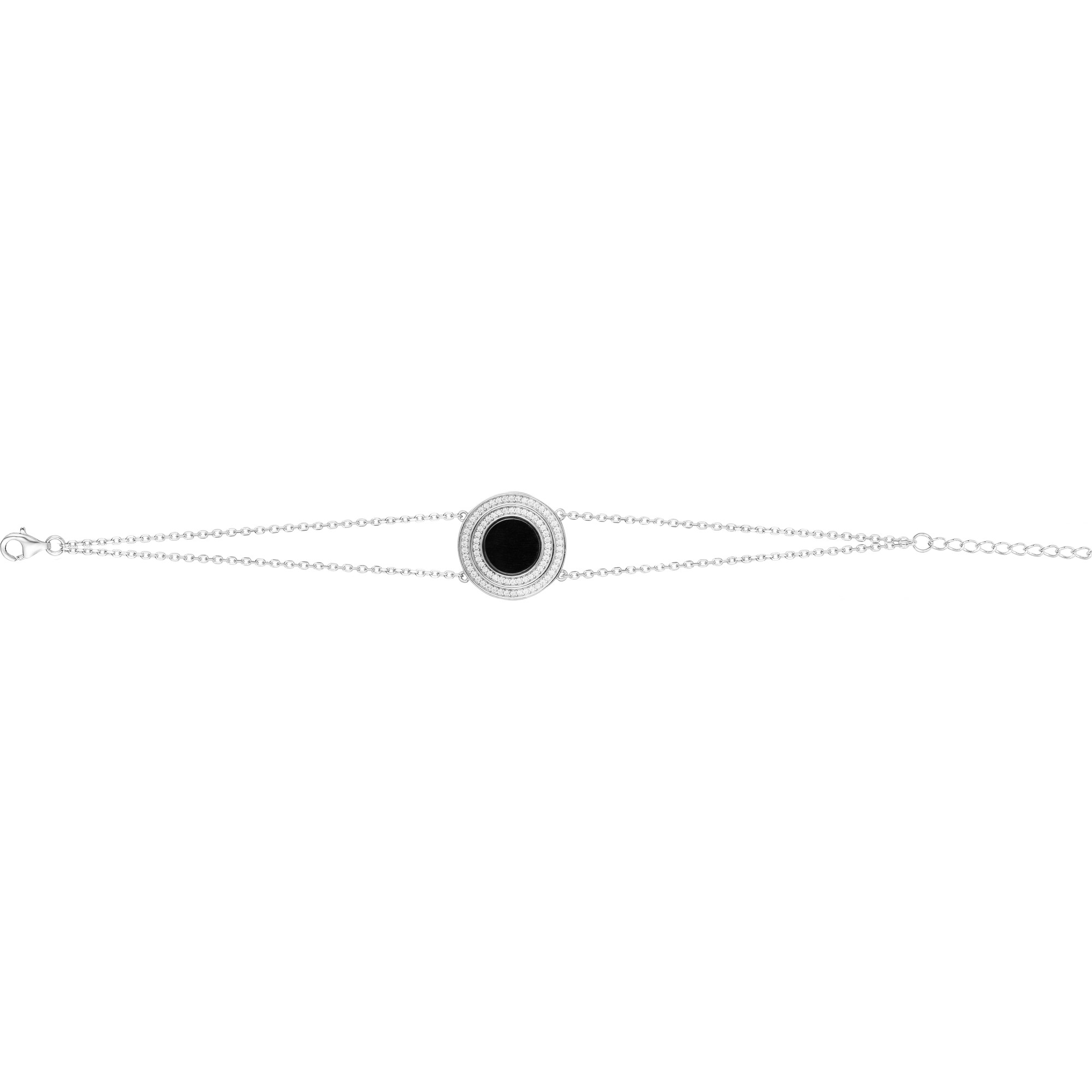 Bracelet Cristal Phebus Femme en Argent