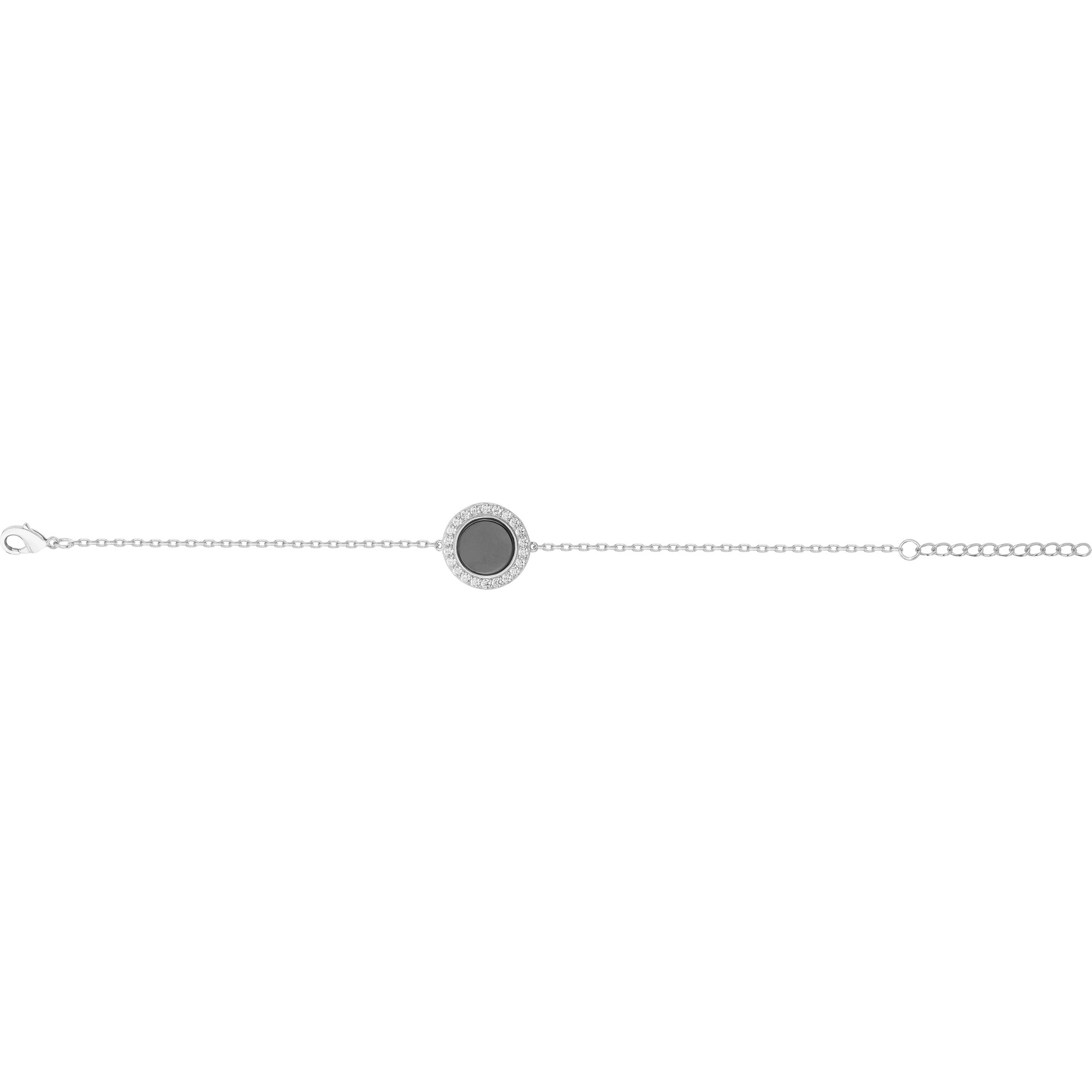 Bracelet Mat Phebus Femme en Argent