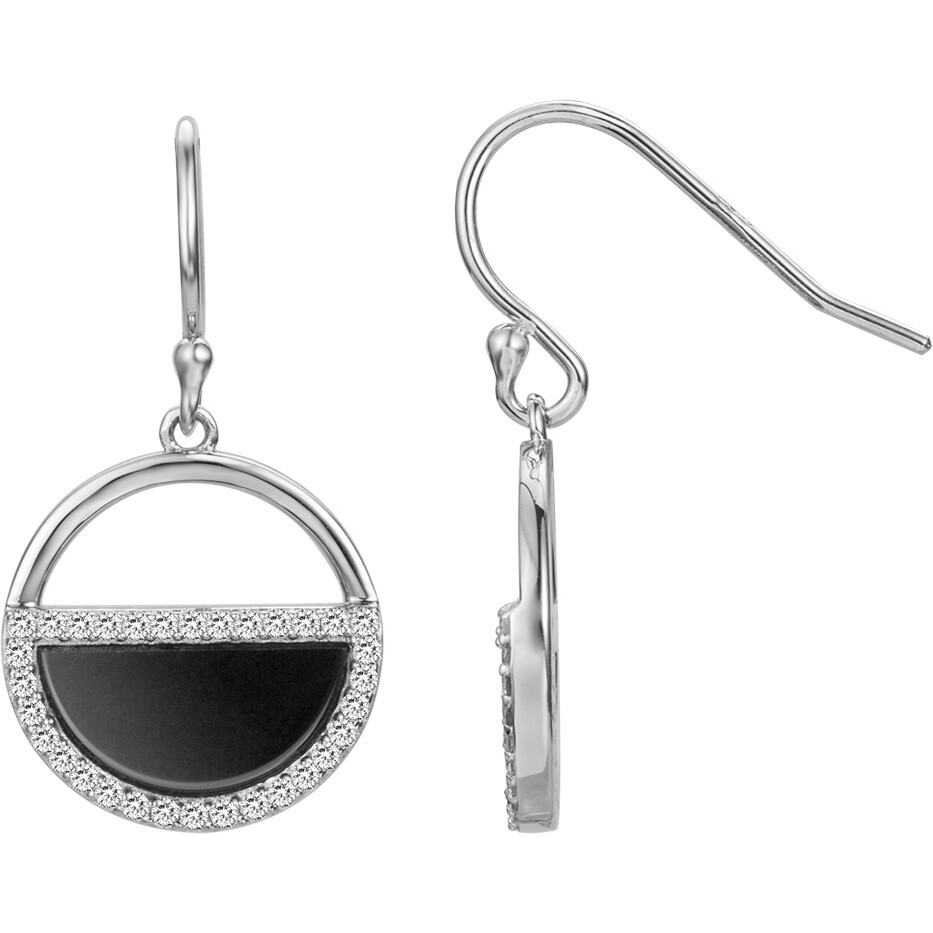 Boucles d'oreilles Vase Phebus Femme en Argent