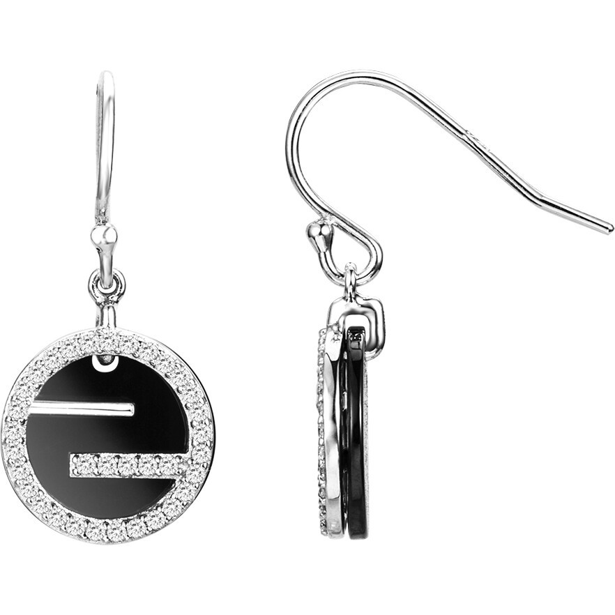 Boucles d'oreilles Braise Phebus Femme en Argent