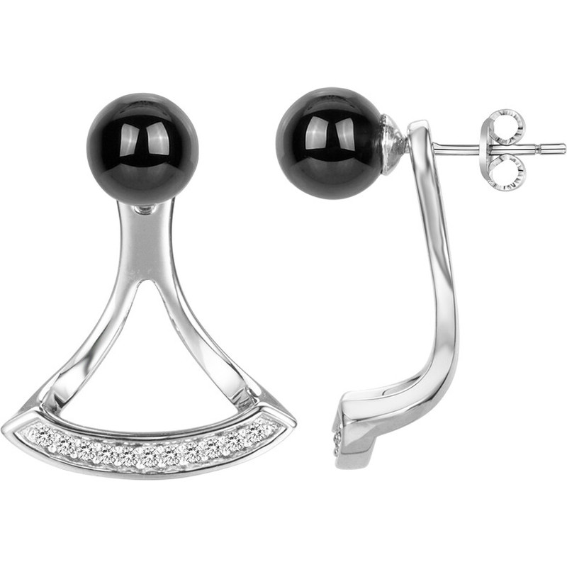 Boucles d'oreilles Présage Phebus Femme en Argent