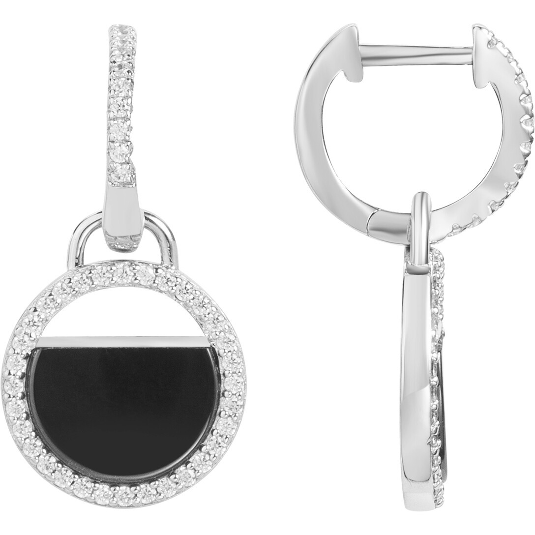 Boucles d'oreilles Meissen Phebus Femme en Argent