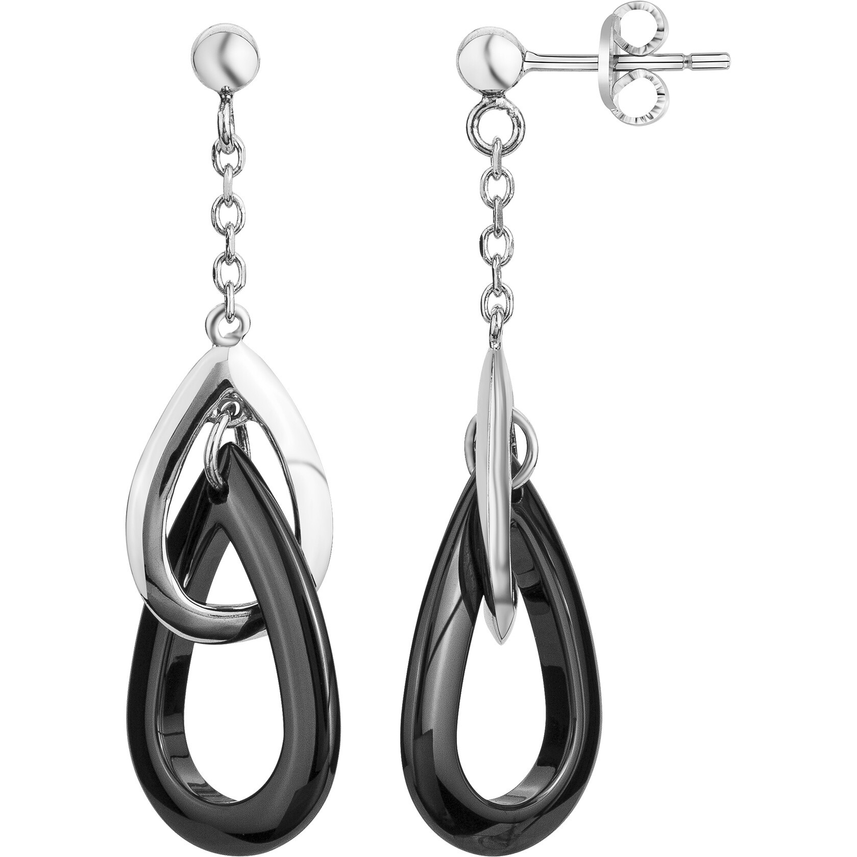 Boucles d'oreilles Élégance Phebus Femme en Argent