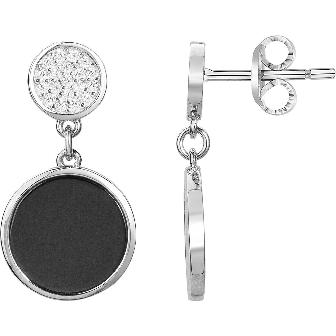 Boucles d'oreilles Satiné Phebus Femme en Argent