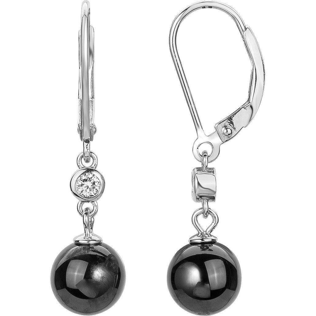 Boucles d'oreilles Limoges Phebus Femme en Argent