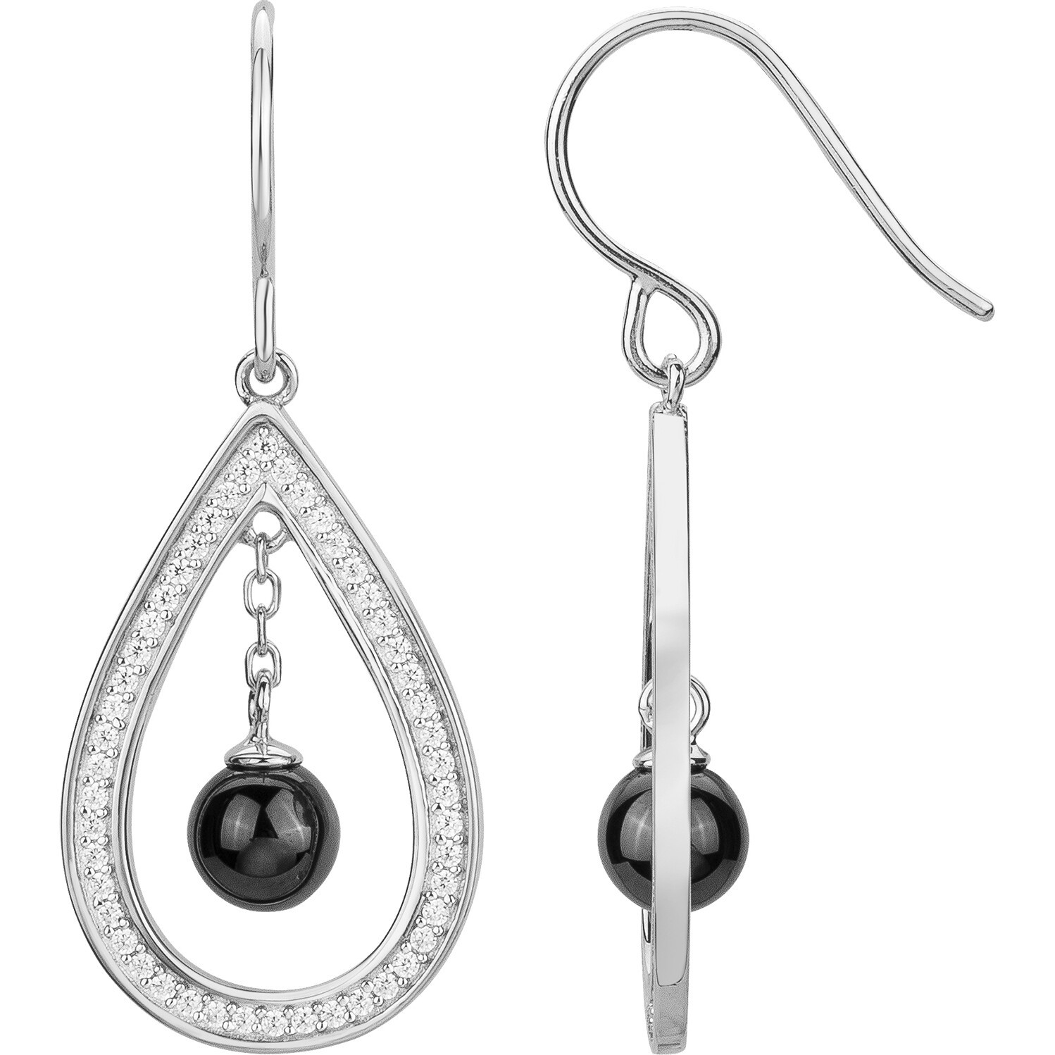 Boucles d'oreilles Air Phebus Femme en Argent