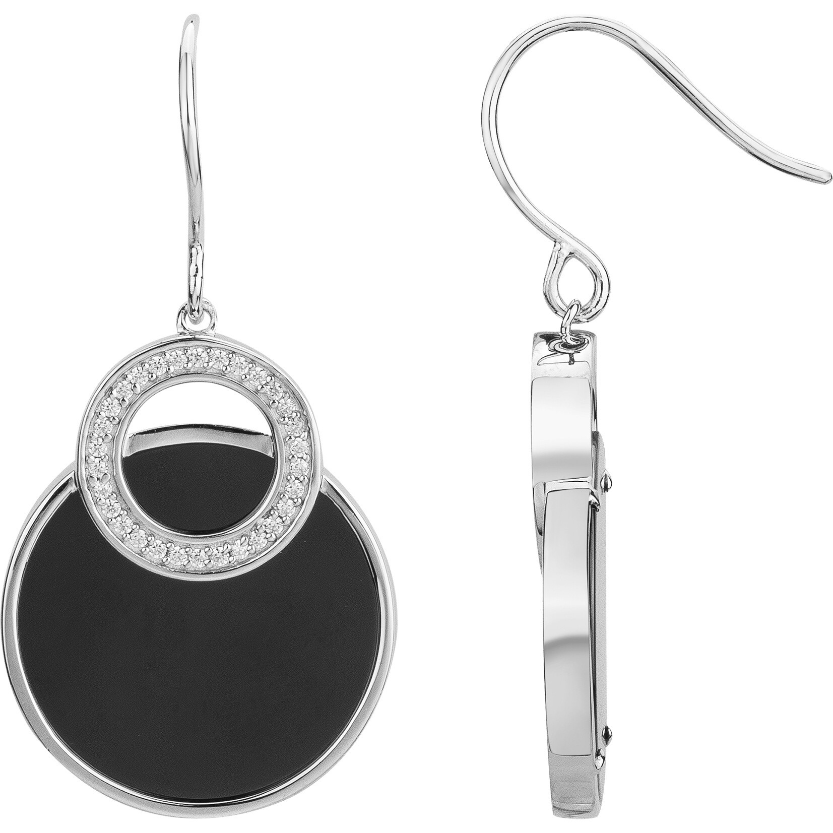 Boucles d'oreilles Aura Phebus Femme en Argent