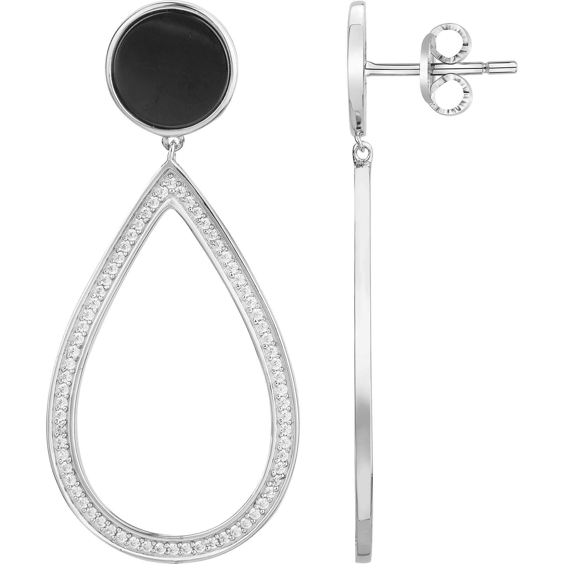Boucles d'oreilles Sérénité Phebus Femme en Argent