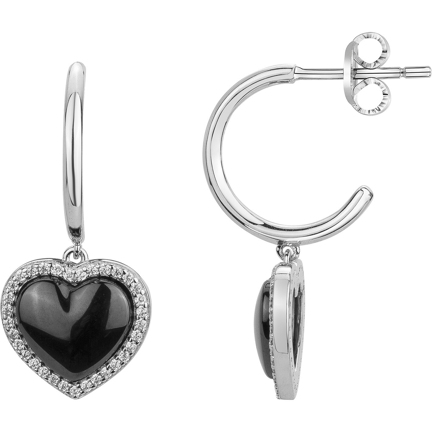 Boucles d'oreilles Azur Phebus Femme en Argent