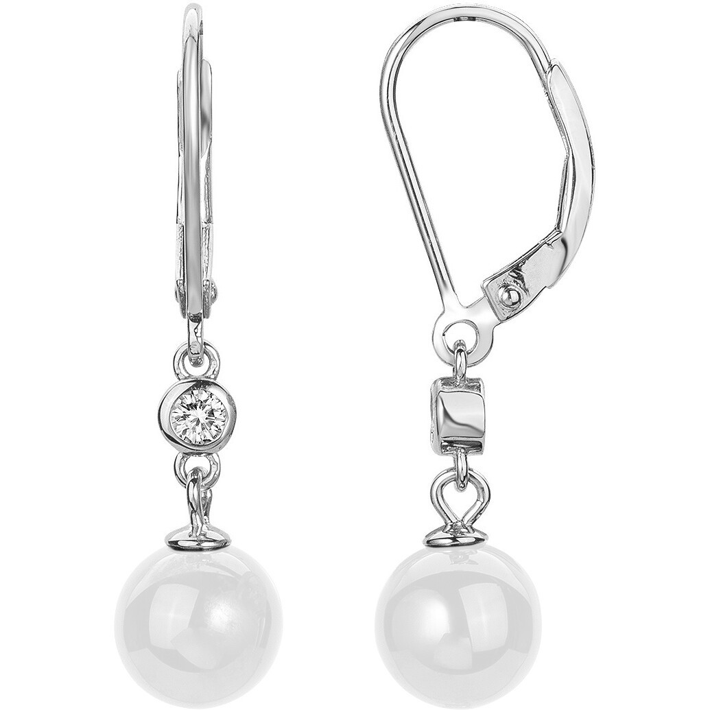Boucles d'oreilles Limoges Phebus Femme en Argent