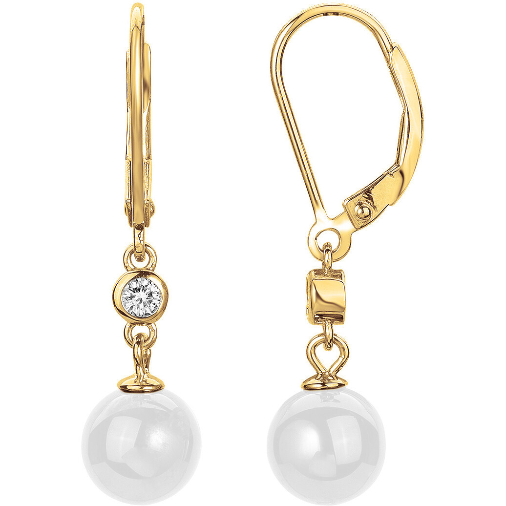 Boucles d'oreilles Cosmos Phebus Femme en Plaqué Or