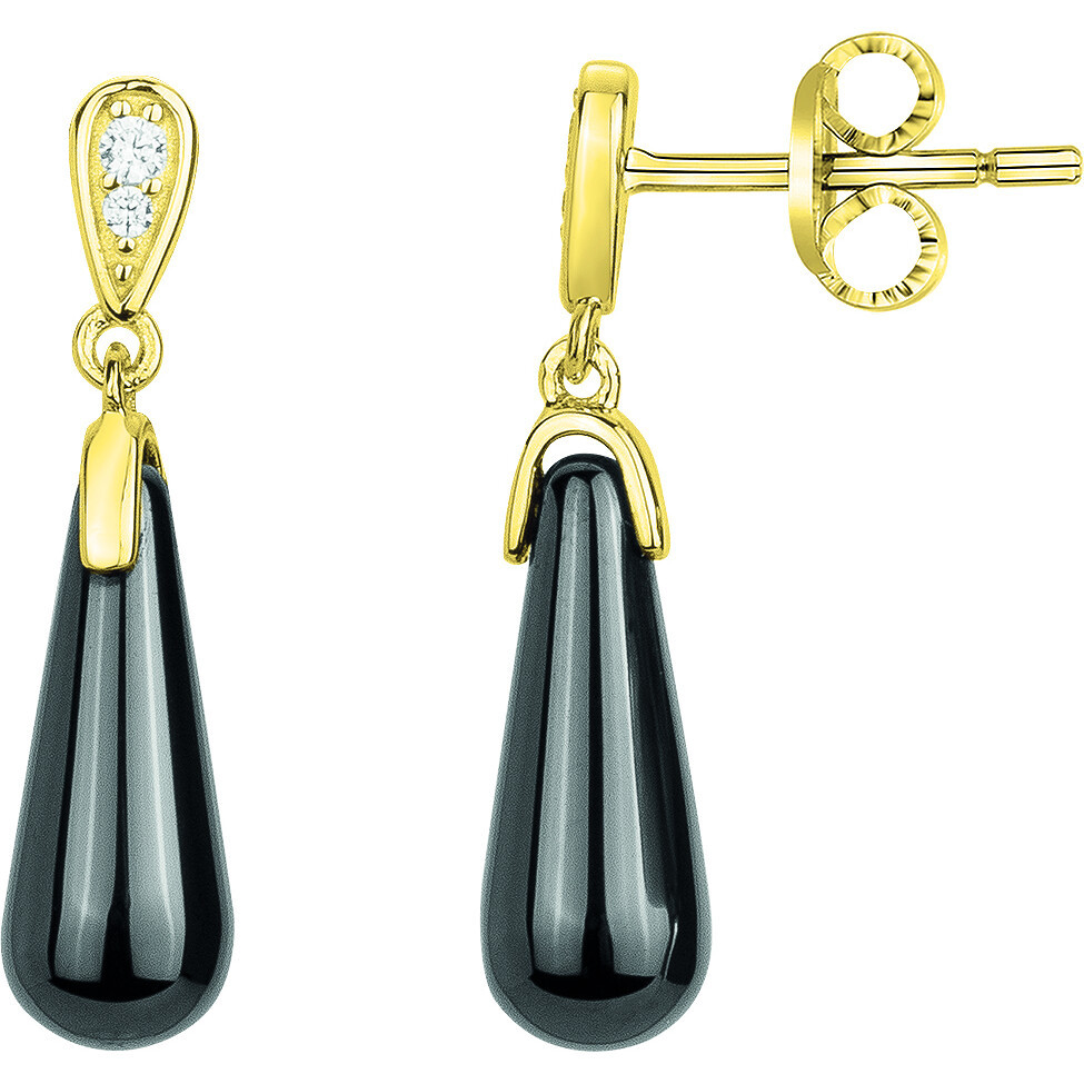 Boucles d'oreilles Écume Phebus Femme en Plaqué Or
