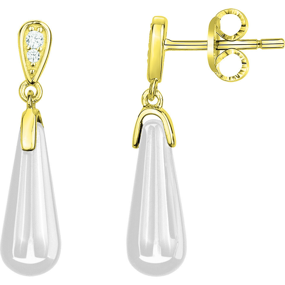 Boucles d'oreilles Écume Phebus Femme en Plaqué Or
