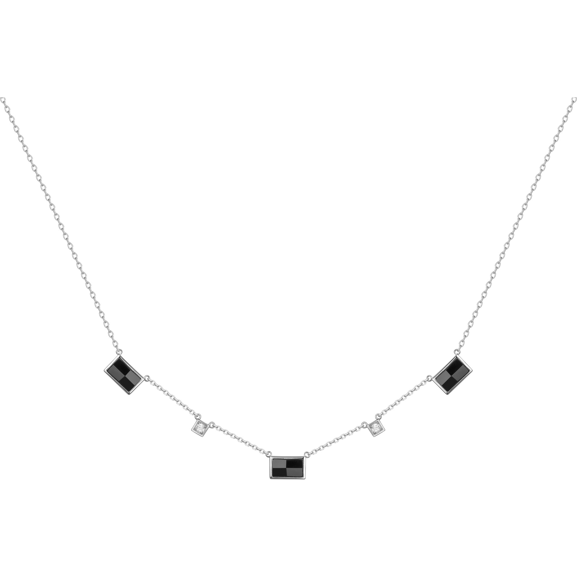 Collier Quartz Phebus Femme en Argent