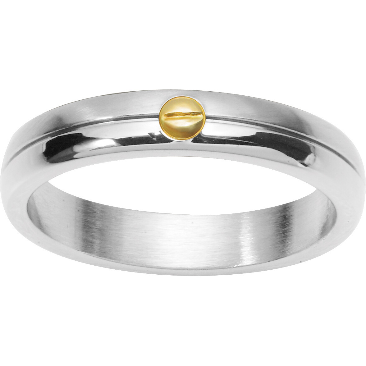 Bague Phebus Homme en Acier