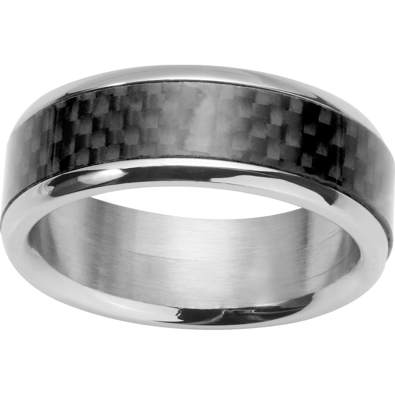 Bague Léon Phebus Homme en Acier