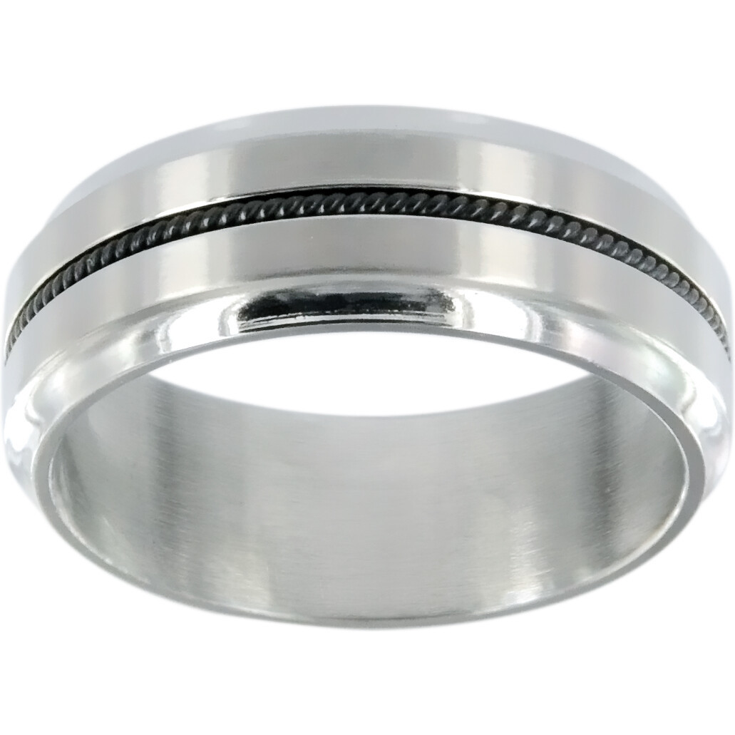 Bague Léo Phebus Homme en Acier
