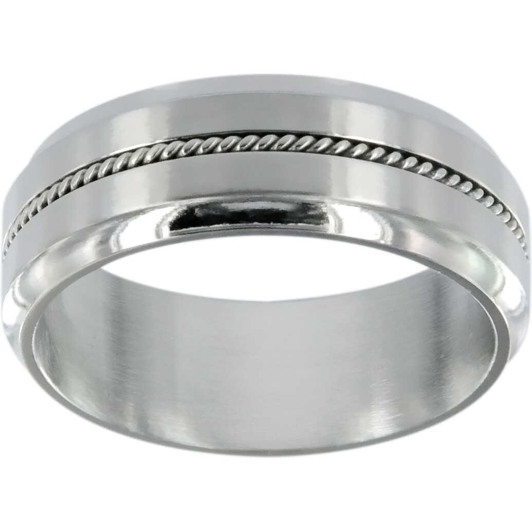 Bague Léo Phebus Homme en Acier