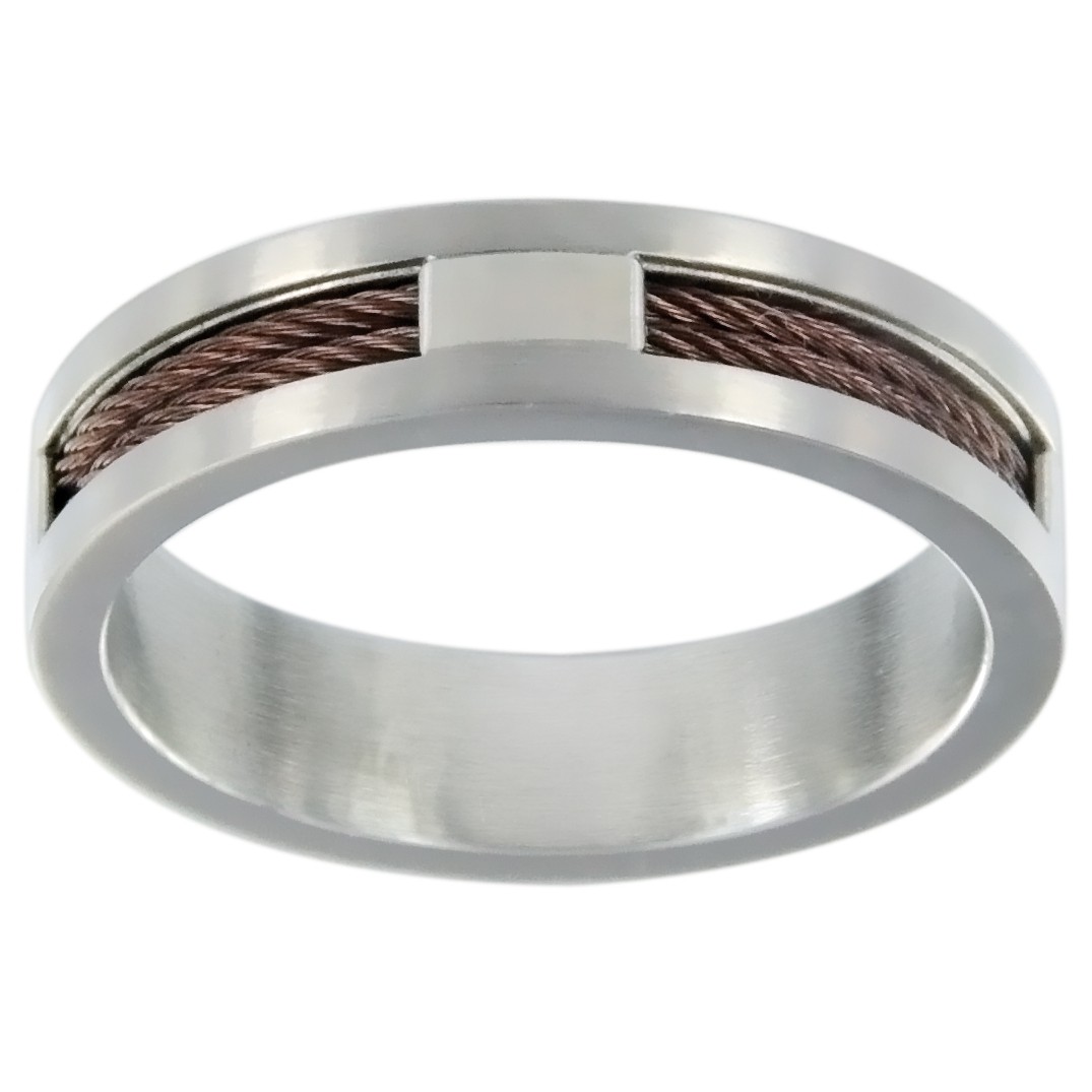 Bague Sohan Phebus Homme en Acier