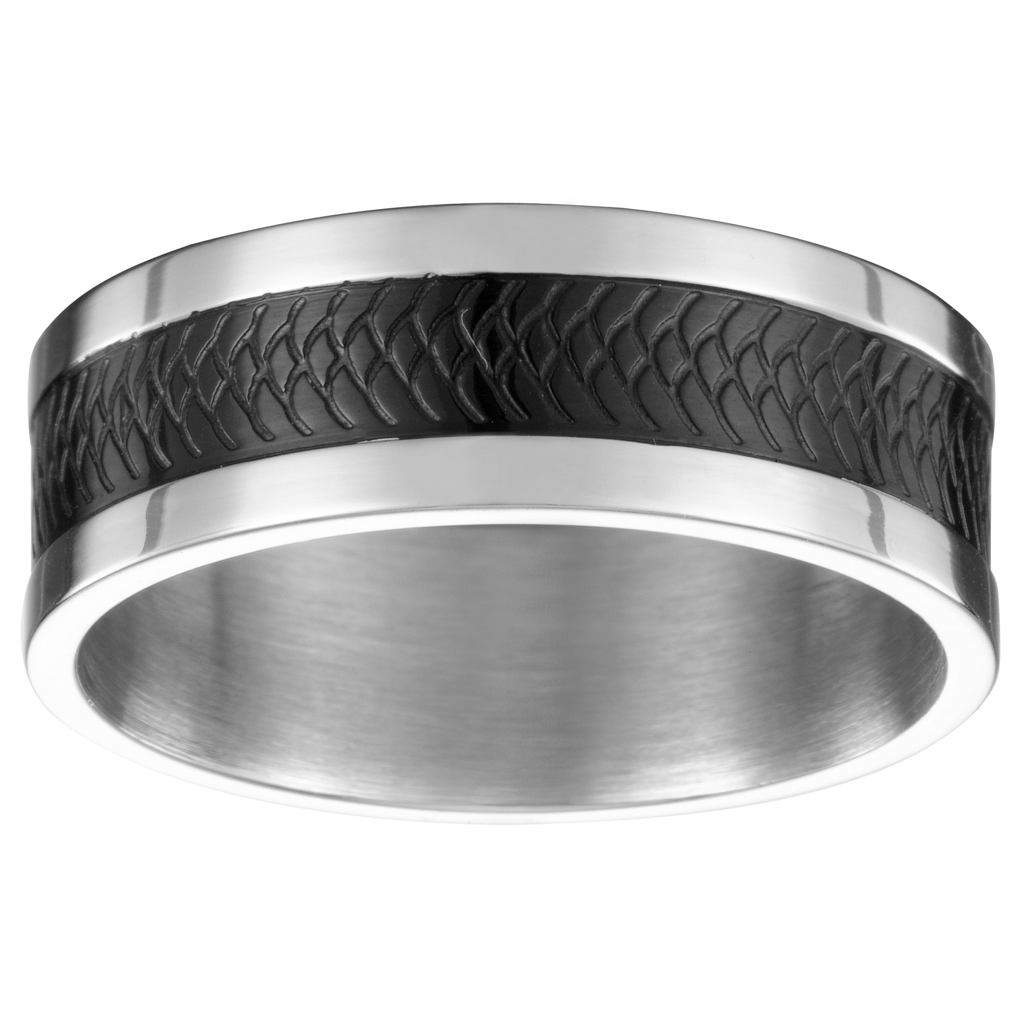 Bague Octove Phebus Homme en Acier