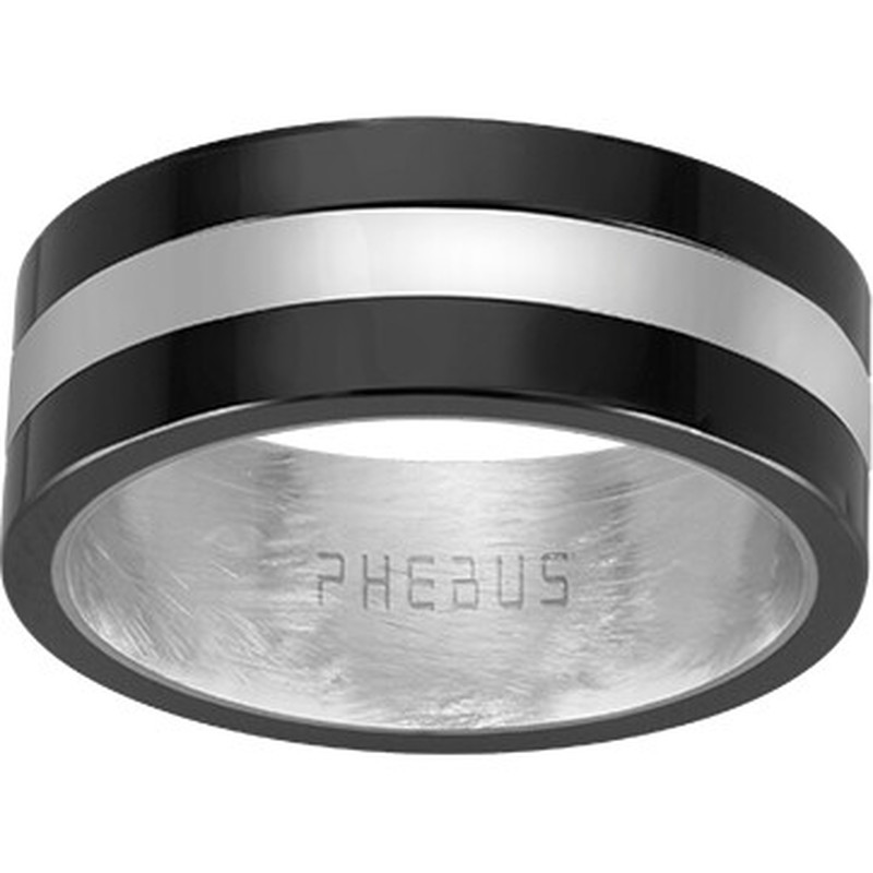 Bague Ethan Phebus Homme en Acier