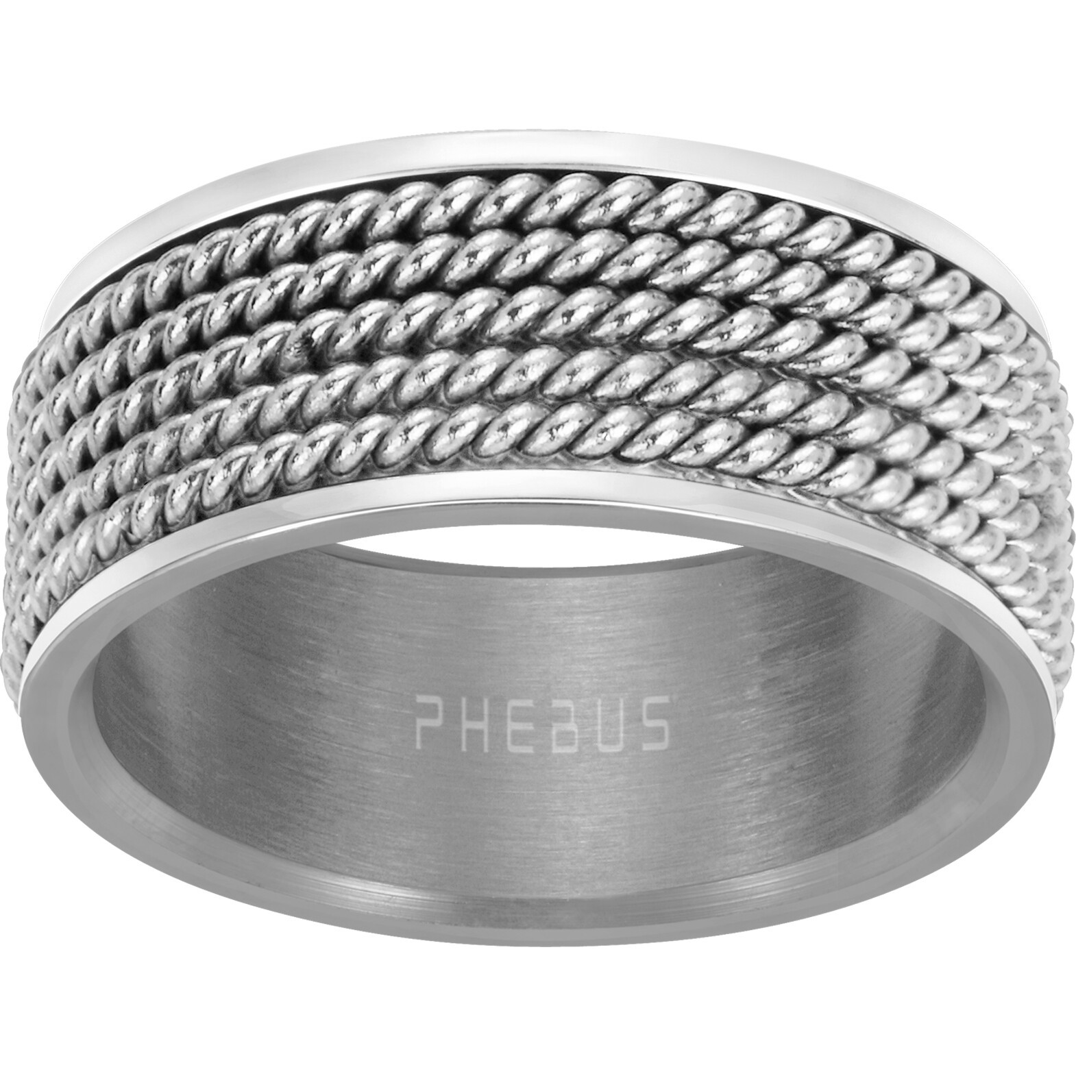 Bague Phebus Homme en Acier