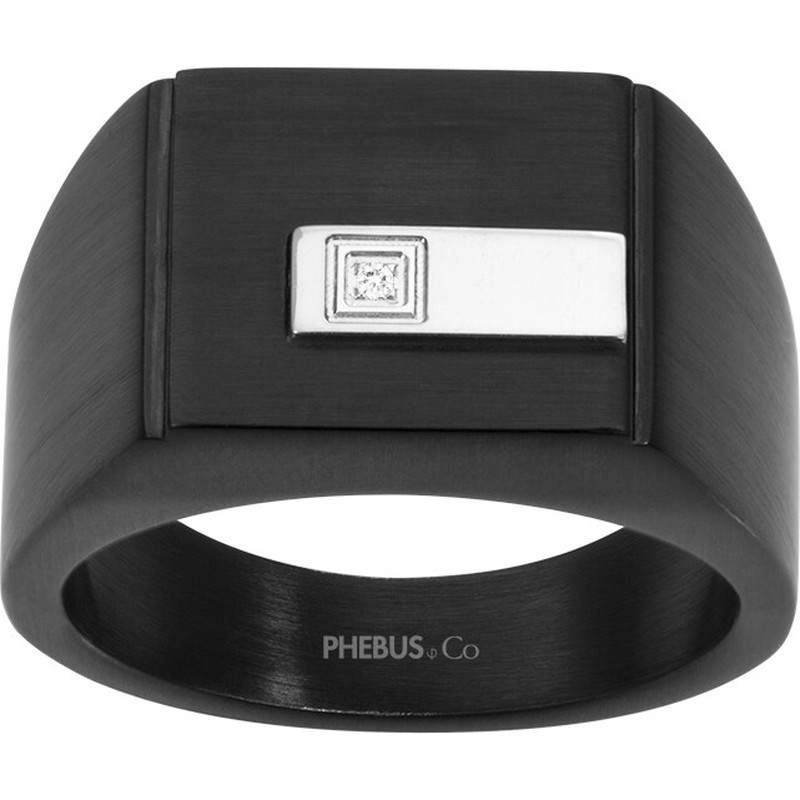Bague Christiano Phebus Homme en Acier