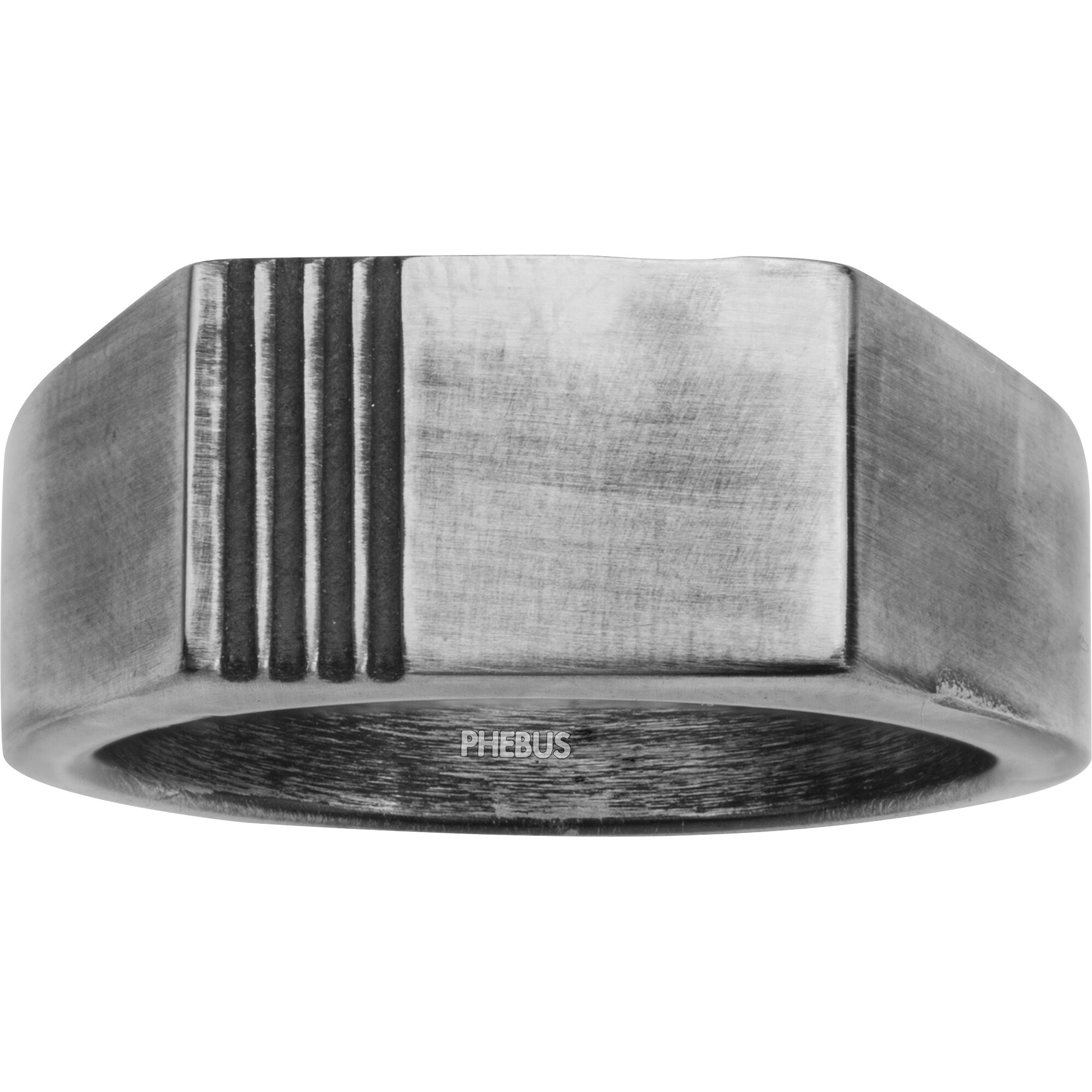 Bague Ivon Phebus Homme en Acier