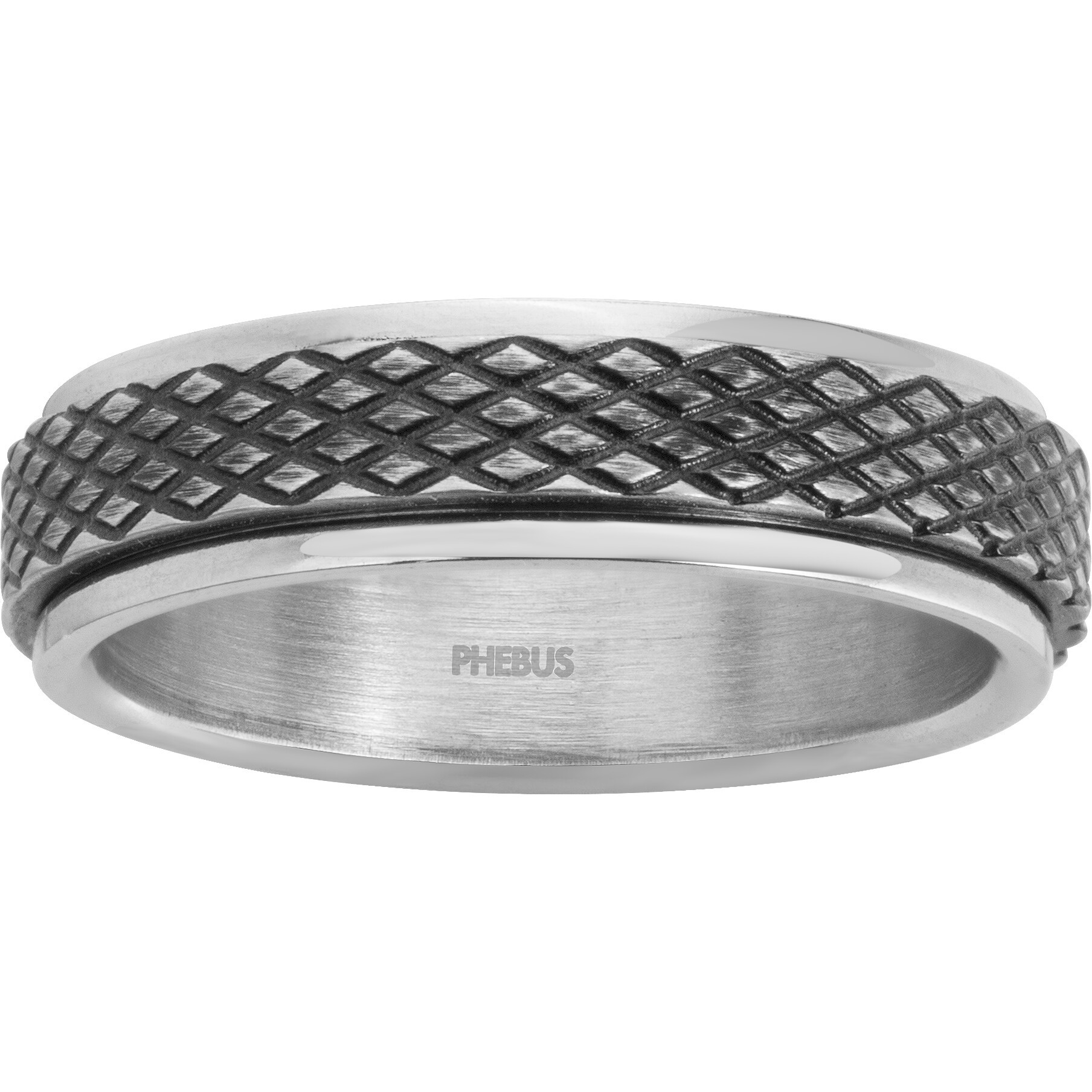 Bague Anis Phebus Homme en Acier