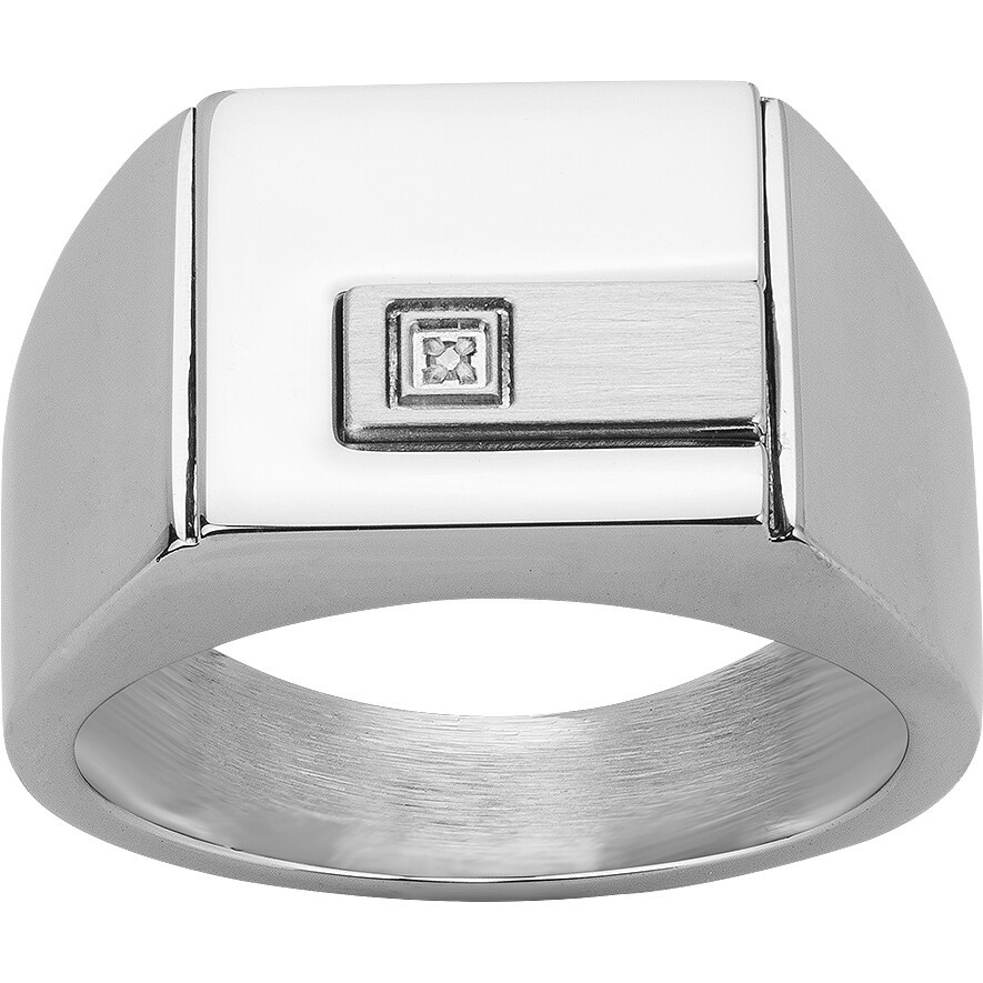 Bague Christiano Phebus Homme en Acier