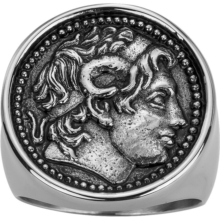 Bague Phebus Homme en Acier