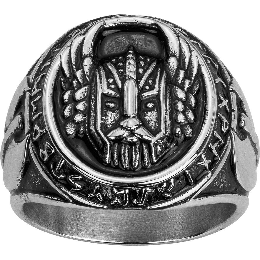 Bague Vikings Phebus Homme en Acier