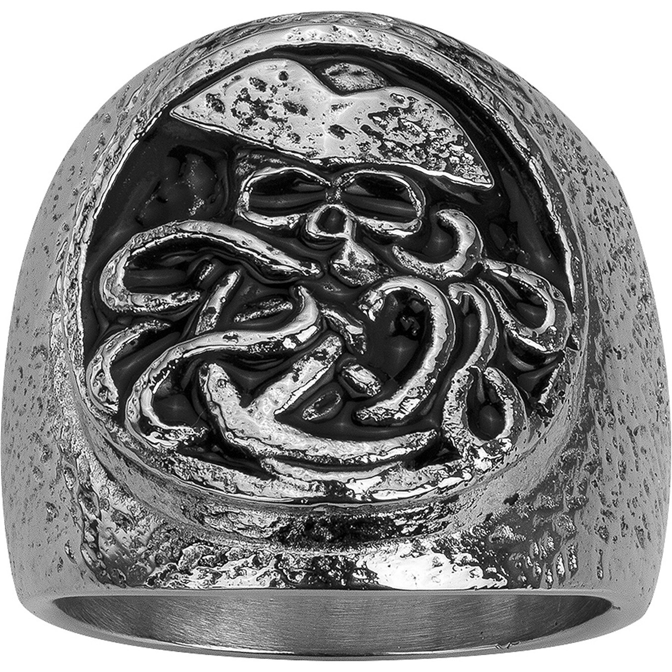 Bague Luke Phebus Homme en Acier