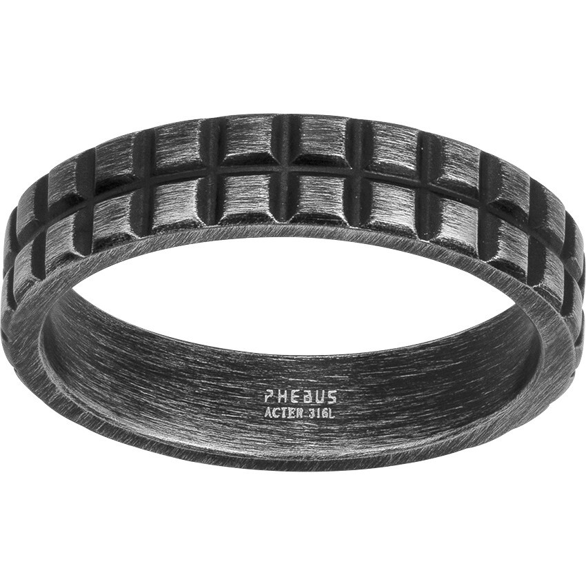 Bague Rohan Phebus Homme en Acier