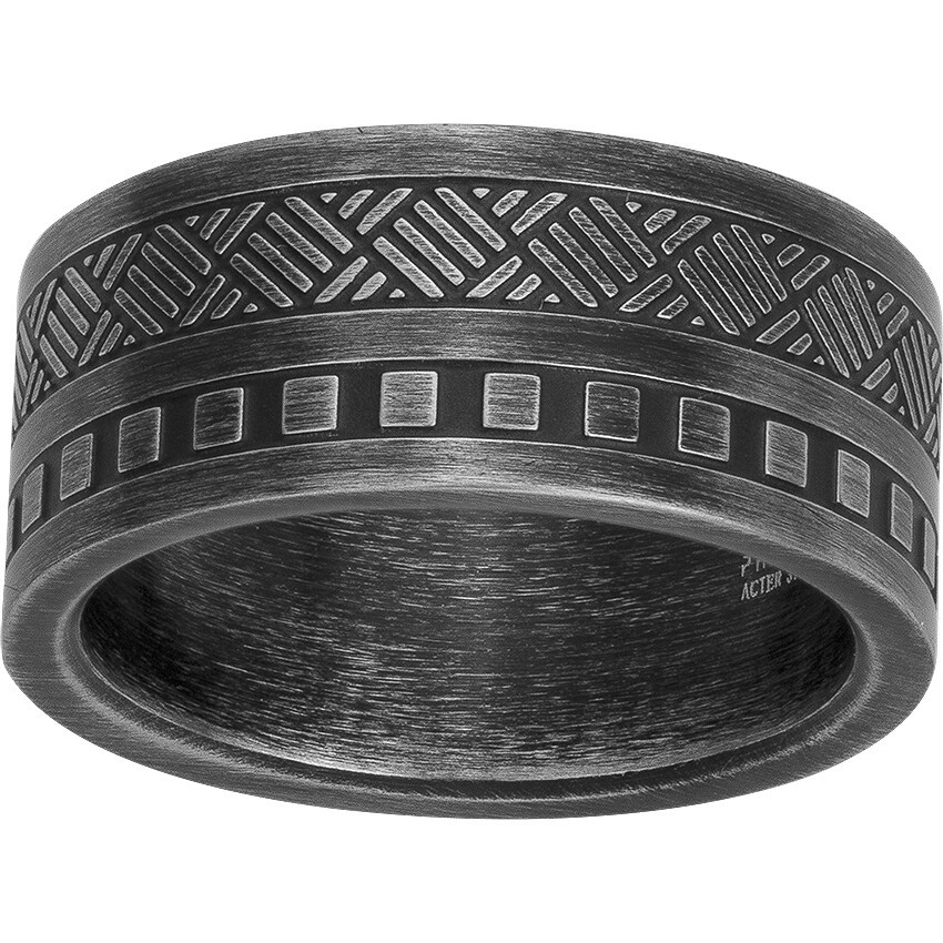 Bague Virgile Phebus Homme en Acier
