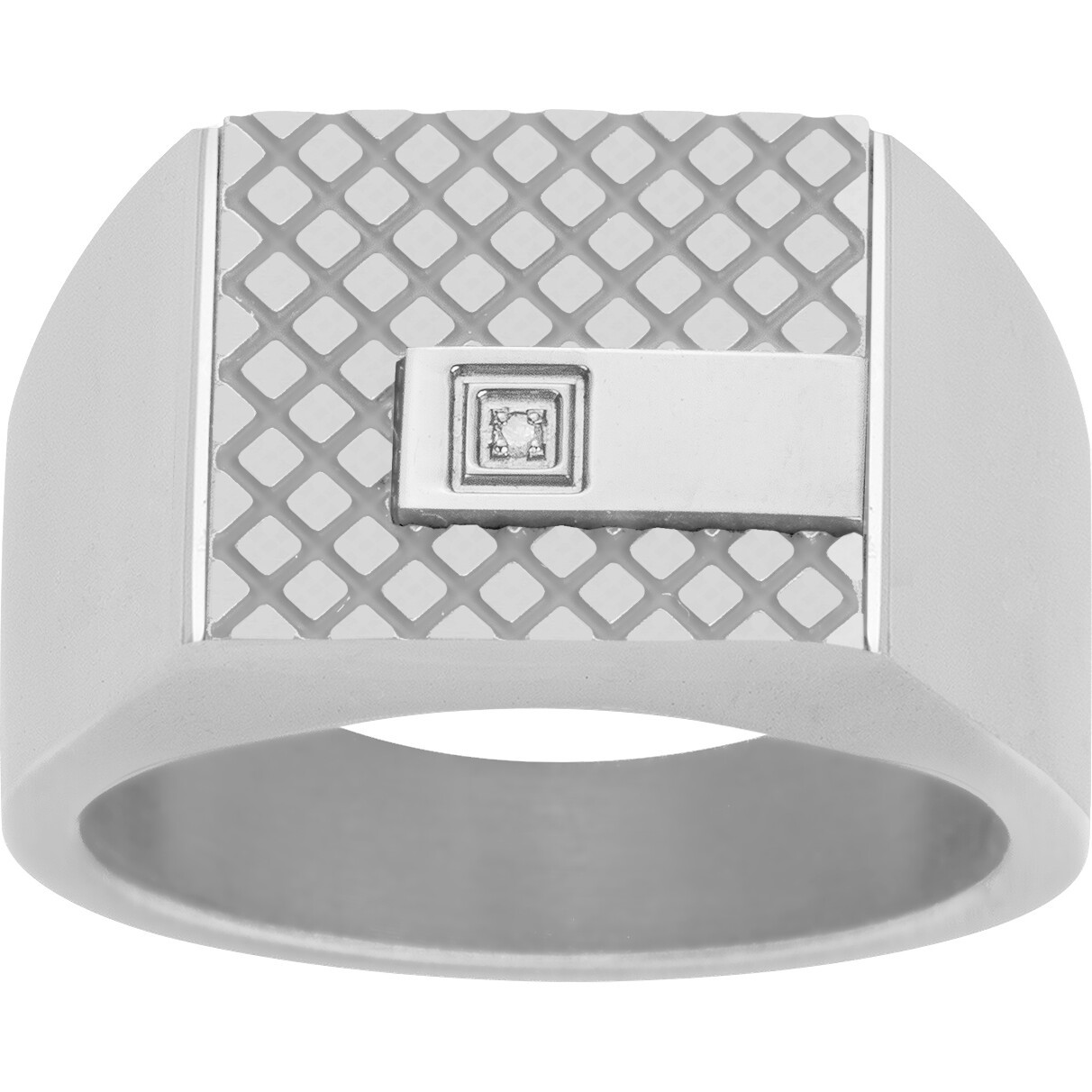 Bague Balthazar Phebus Homme en Acier