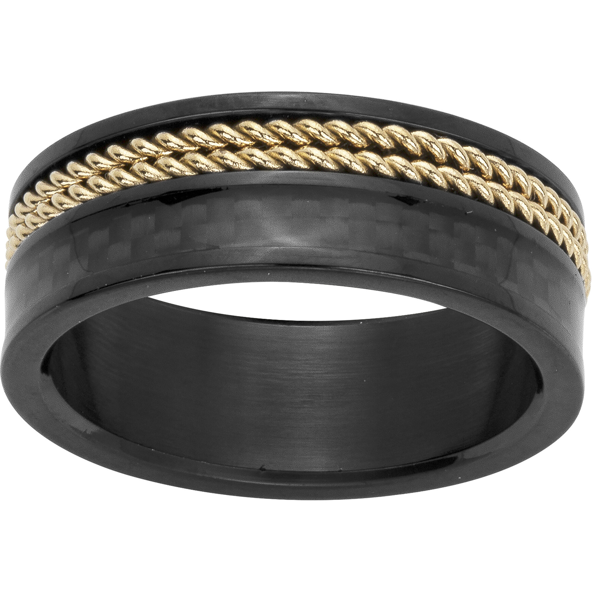 Bague Julius Phebus Homme en Acier