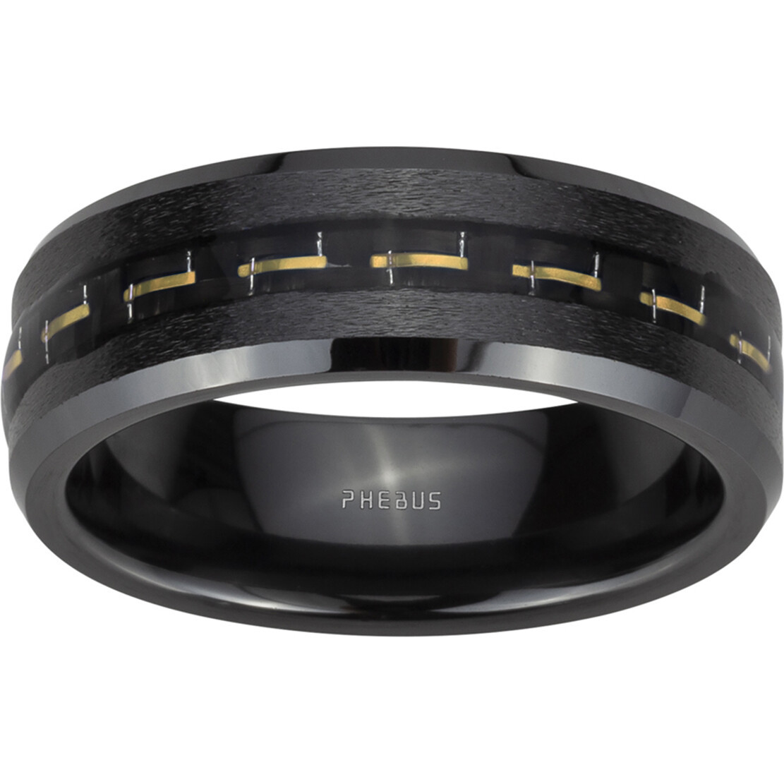 Bague Stanislas Phebus Homme en Acier