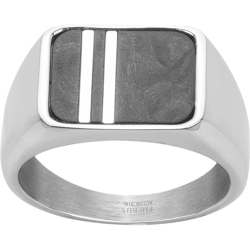 Bague Phebus Homme en Acier