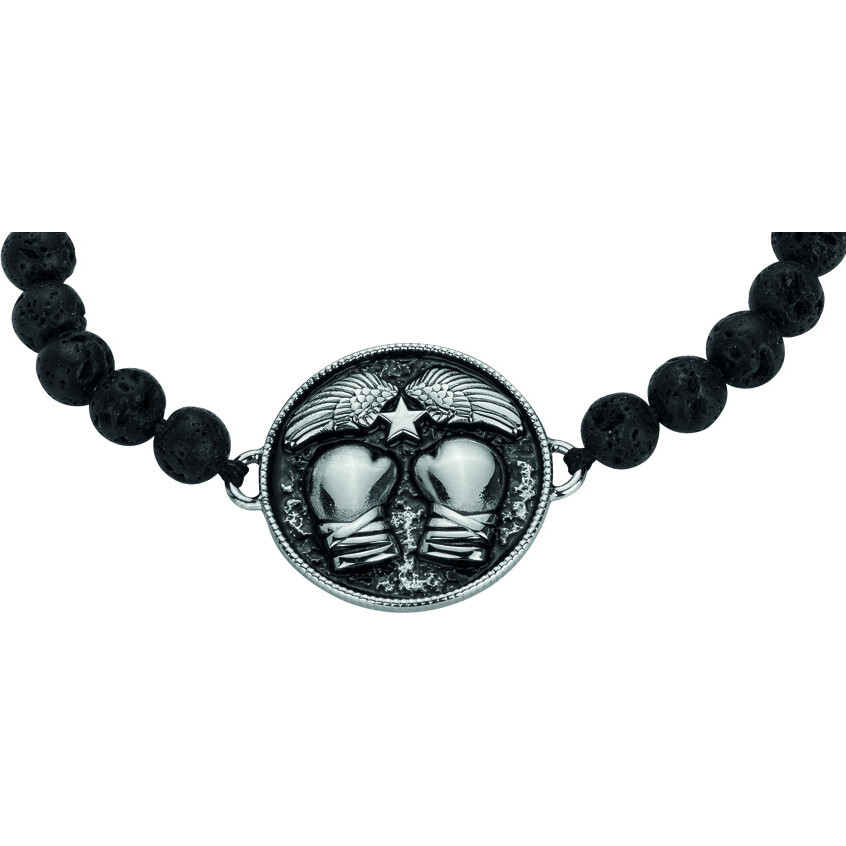 Bracelet Boxe Argent Phebus Homme en Acier