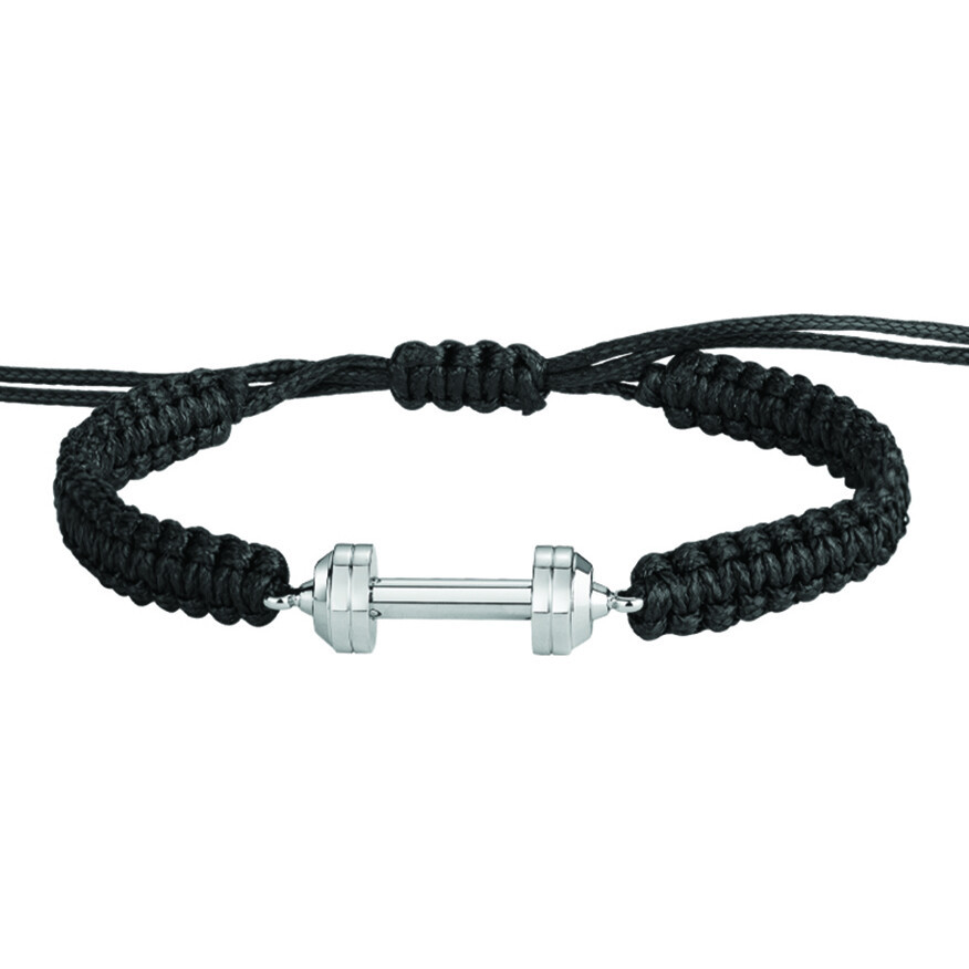 Bracelet Haltère Argent Phebus Homme en Acier