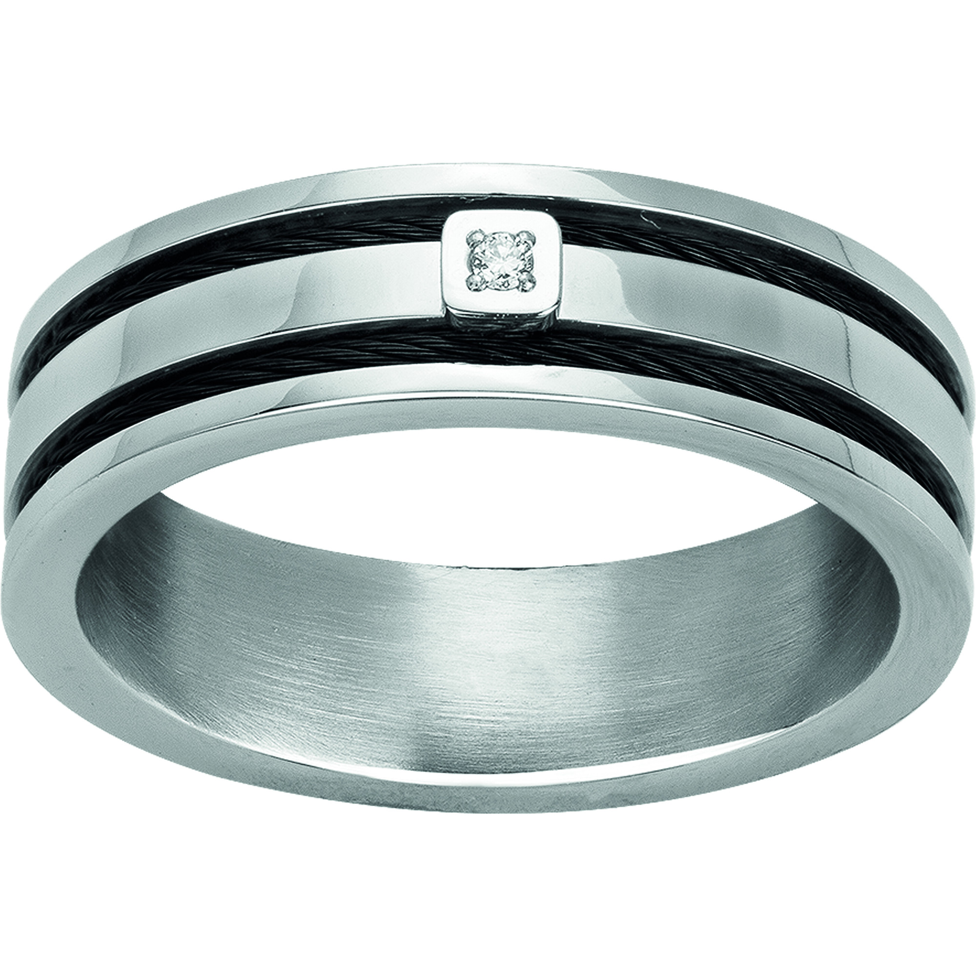 Bague Damien Phebus Homme en Acier