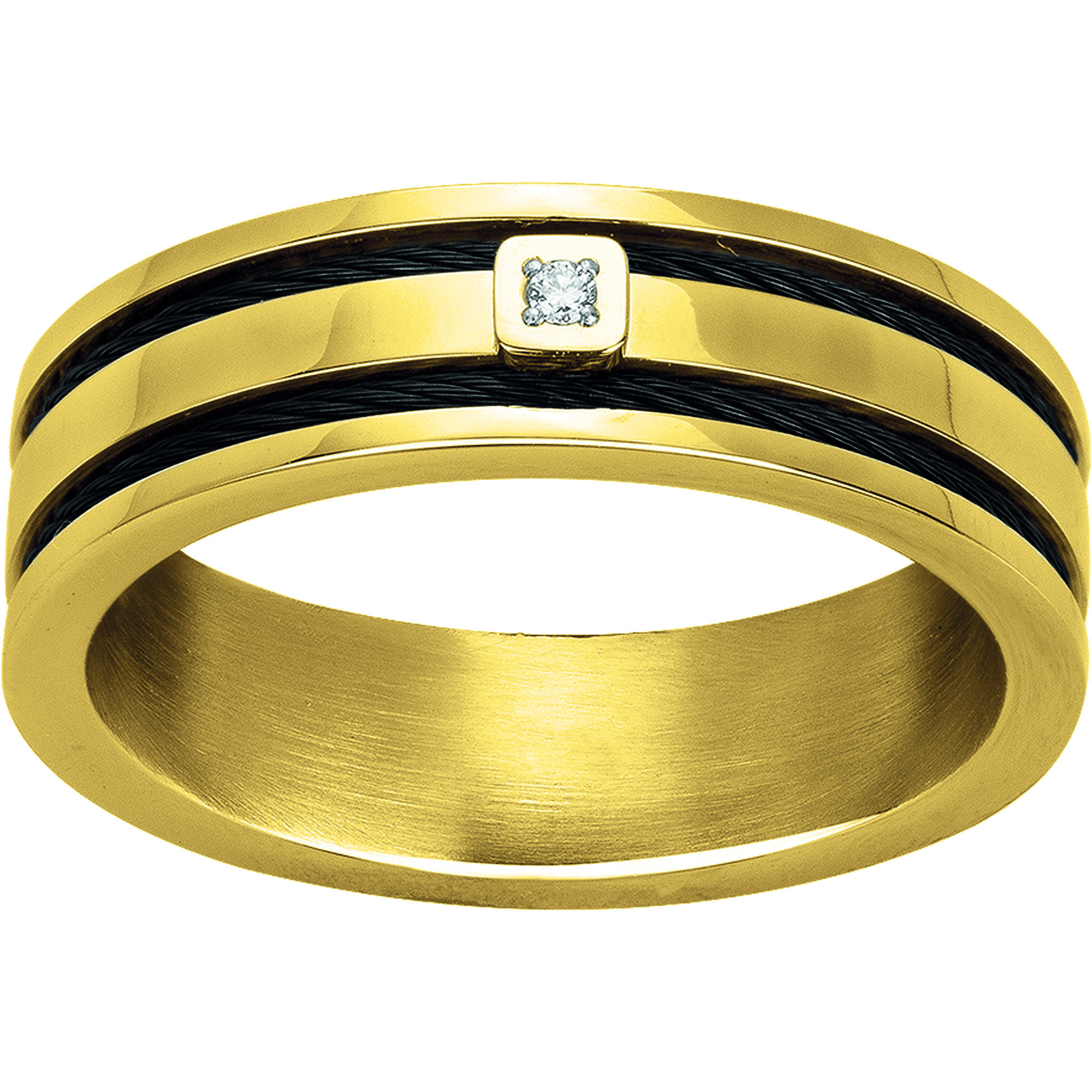 Bague Édouard Phebus Homme en Acier